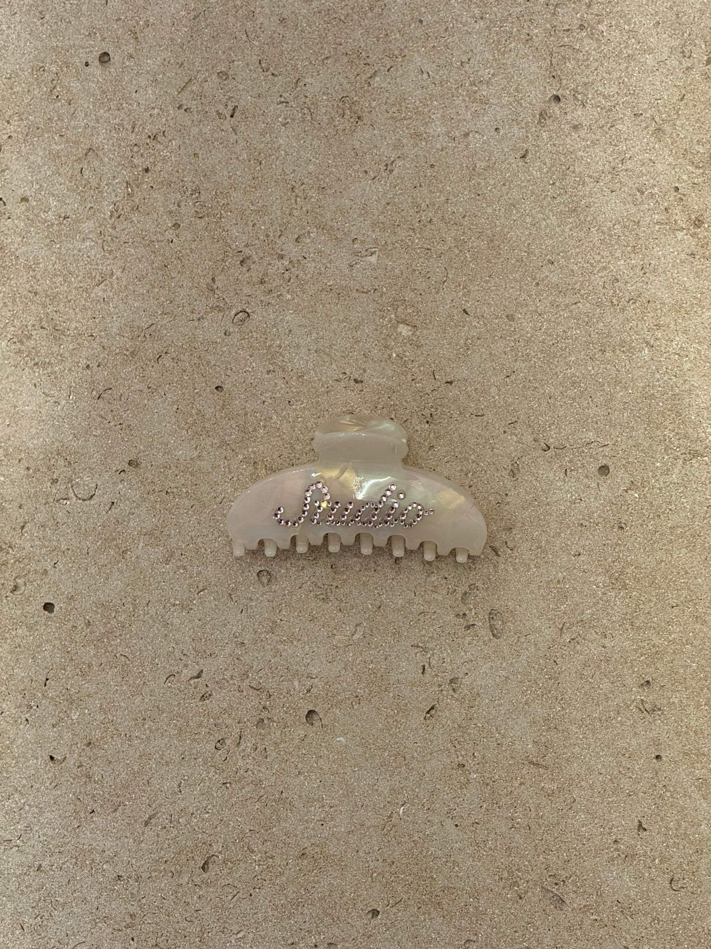 Hair-clip ivory « Sunny »