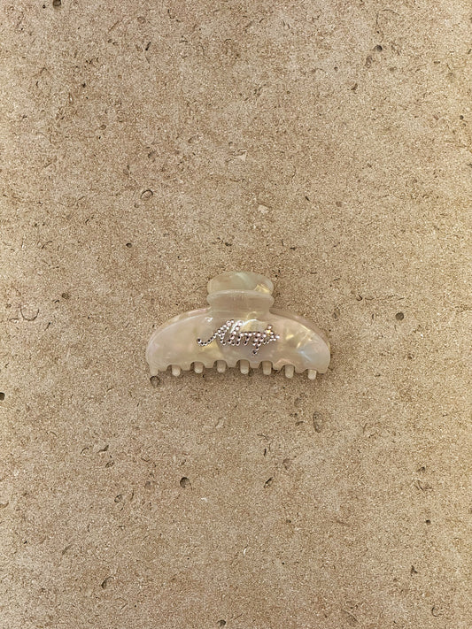 Hair-clip ivory « Sunny »