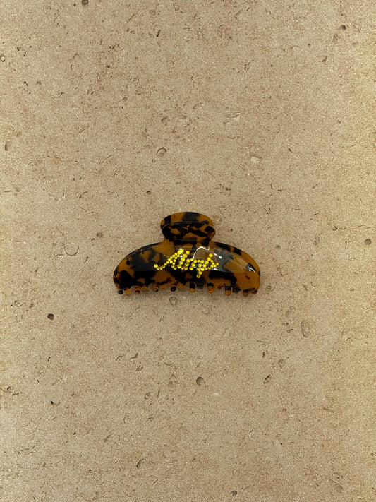 Hair-clip leopard « Sunny »